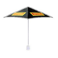 6'x6' Aluminum Pole Printed Square Market Umbrella